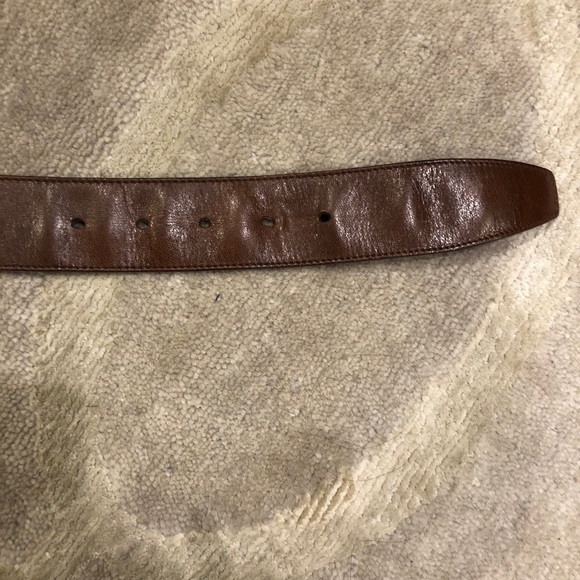 Prada Brown Leather Belt main image 6